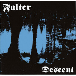 Falter (6) Descent USED VINYL 7INCH NUMBERED TEST PRESSING WHITE LABEL