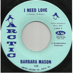 Barbara Mason I Need Love / Bobby, Is My Baby Vinyl 7" USED