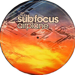Sub Focus Airplane / Flamenco USED VINYL 12INCH PICTURE DISC LIMITED EDITION 45 RPM