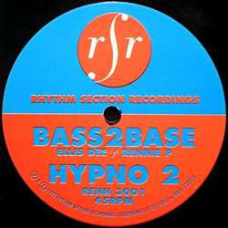 Bass2Base Hypno 2 / Try Later USED VINYL 12INCH 45 RPM
