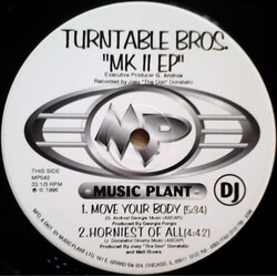 Turntable Brothers MK II EP USED VINYL 12INCH 33 S RPM EP PROMO
