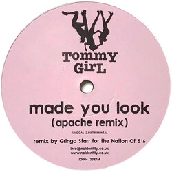 Nas Made You Look (Apache Remix) USED VINYL 12INCH 33 S RPM