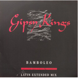 Gipsy Kings Bamboleo USED VINYL 12INCH 33 S RPM SINGLE