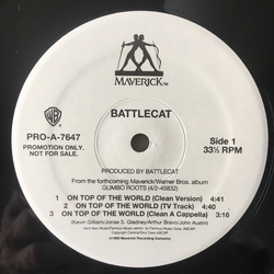 DJ Battlecat On Top Of The World Vinyl 12" USED