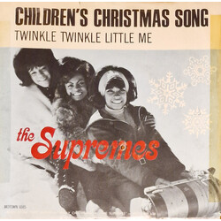 The Supremes Children's Christmas Song / Twinkle Twinkle Little Me USED VINYL 7INCH 45 RPM