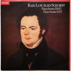 Radu Lupu / Franz Schubert Radu Lupu Plays Schubert, Piano Sonata D.845, Piano Sonata D.157 Vinyl LP USED
