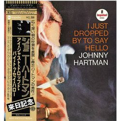 Johnny Hartman I Just Dropped By To Say Hello Vinyl LP USED