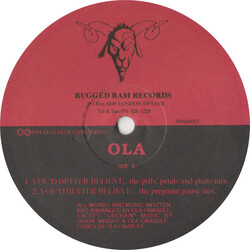 Ola Onabule You'd Better Believe USED VINYL 12INCH