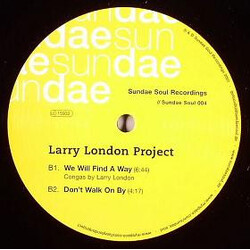 Larry London Project A Love Like That USED VINYL MAXI-SINGLE 12INCH