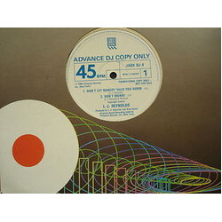 LJ Reynolds Don't Let Nobody Hold You Down USED VINYL 12INCH 45 RPM PROMO