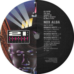 Nox Alba Mambo White USED VINYL 12INCH 45 RPM