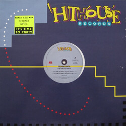Techno Matic It's Time To Party USED VINYL 12INCH 33 S RPM