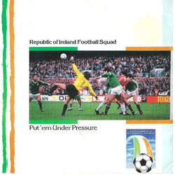 Republic Of Ireland Football Squad Put'em Under Pressure USED VINYL 12INCH SINGLE