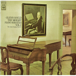 Glenn Gould / Wolfgang Amadeus Mozart The Mozart Piano Sonatas Vol. 1 (The Early Sonatas, Nos. 1-5) Vinyl LP USED