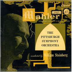 Gustav Mahler / The Pittsburgh Symphony Orchestra / William Steinberg Symphony No. 1 In D Major (Titan) Vinyl LP USED