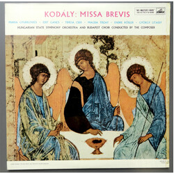 Zoltán Kodály / Hungarian State Orchestra / Budapesti Kórus Missa Brevis Vinyl LP USED