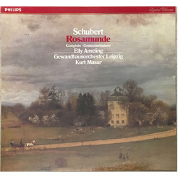Franz Schubert / Elly Ameling / Gewandhausorchester Leipzig / Kurt Masur Rosamunde (Complete) Vinyl LP USED