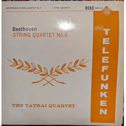 Ludwig van Beethoven / Tátrai Quartet String Quartet No. 8 Vinyl LP USED