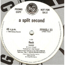 A Split - Second Flesh USED VINYL 12INCH PROMO 45 RPM