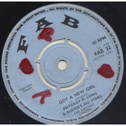 Fitzroy D. Long / Prince Buster's All Stars / Prince Buster Got A New Girl / Come And Do It With Me USED VINYL 7INCH 45 RPM