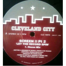 Screen II Let The Record Spin USED VINYL 12INCH 33 S RPM STEREO