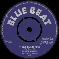 Prince Buster Three Blind Mice / I Know USED VINYL 7INCH 45 RPM SINGLE