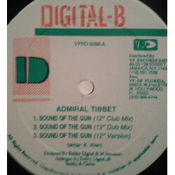 Admiral Tibet / Terror Fabulous Sound Of A Gun / Glamorous USED VINYL 12INCH 45 RPM
