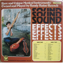 Randy Raine-Reusch Rare And Unique Musical Instruments - Sound Effects Vinyl LP USED