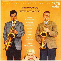 Bill Perkins / Richie Kamuca / Pete Jolly / Stan Levey / Red Mitchell Tenors Head-On Vinyl LP USED