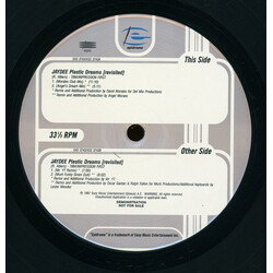 Jaydee Plastic Dreams (Revisited) USED VINYL 12INCH 33 S RPM PROMO