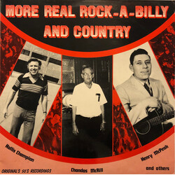 Various More Real Rock-A-Billy And Country Vinyl LP USED