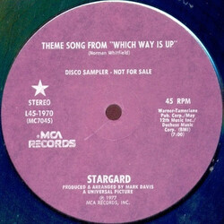 Stargard Theme Song From "Which Way Is Up" / Disco Rufus USED VINYL 12INCH 45 RPM PROMO STEREO
