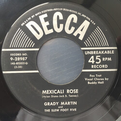 Grady Martin And The Slew Foot Five Bimbo / Mexicali Rose USED VINYL 7INCH 45 RPM SINGLE