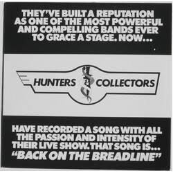 Hunters & Collectors Back On The Breadline USED VINYL 12INCH PROMO 33 S RPM