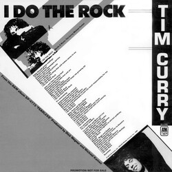 Tim Curry I Do The Rock USED VINYL 12INCH 33 S RPM PROMO