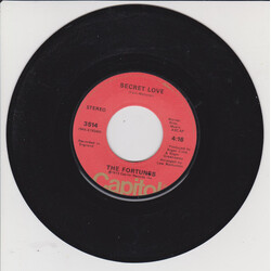The Fortunes Secret Love / I Can't Remember When The Sun Went In USED VINYL 7INCH 45 RPM SINGLE
