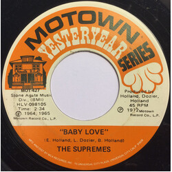 The Supremes Baby Love / Where Did Our Love Go USED VINYL 7INCH 45 RPM REISSUE