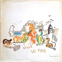 Crosby, Stills, Nash & Young So Far Vinyl LP USED