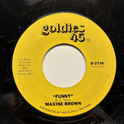 Maxine Brown Funny / Now That You've Gone USED VINYL 7INCH 45 RPM SINGLE