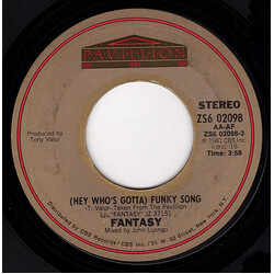 Fantasy (2) (Hey Who's Gotta) Funky Song USED VINYL 7INCH
