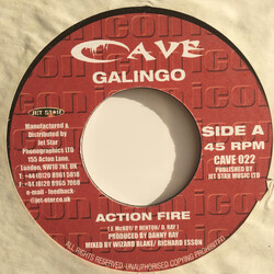 Action Fire Galingo USED VINYL 7INCH 45 RPM SINGLE