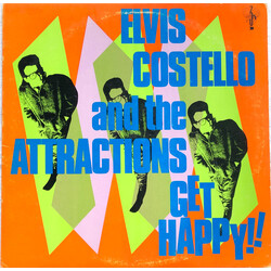 Elvis Costello & The Attractions Get Happy!! Vinyl LP USED