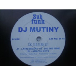 DJ Mutiny Dig The Funk EP USED VINYL 12INCH EP