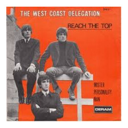 The West Coast Delegation Reach The Top USED VINYL 7INCH 45 RPM
