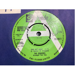 The Esquires And Get Away USED VINYL 7INCH 45 RPM SINGLE PROMO
