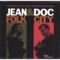 Jean Ritchie / Doc Watson Jean And Doc At Folk City Vinyl LP USED