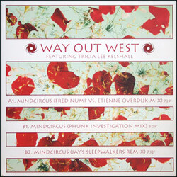 Way Out West / Tricia Lee Kelshall Mindcircus (Remixes) USED VINYL 12INCH 33 S RPM