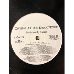 Alcazar Crying At The Discoteque USED VINYL 12INCH MAXI-SINGLE