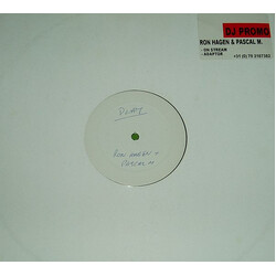 Ron Hagen & Pascal M. On Stream USED VINYL 12INCH 45 RPM MISPRINT PROMO WHITE LABEL