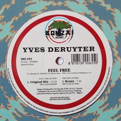 Yves Deruyter Feel Free USED VINYL 12INCH
